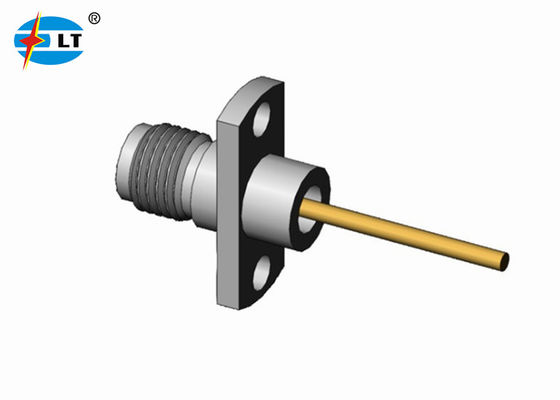 Series 3.5mm Millimeter Wave RF Coaxial Male Connector Stainless Steel