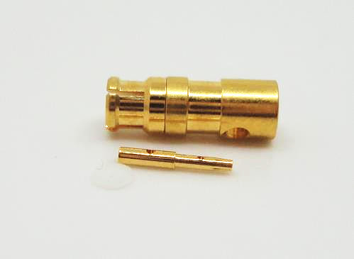Straight Female SMP Rf Coaxial Connector / High Precision Rf Cable Connector