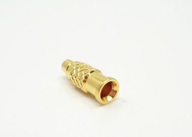 Gold Plated 50Ohm High Performance MMCX RF Connector RF Coaxial Connector
