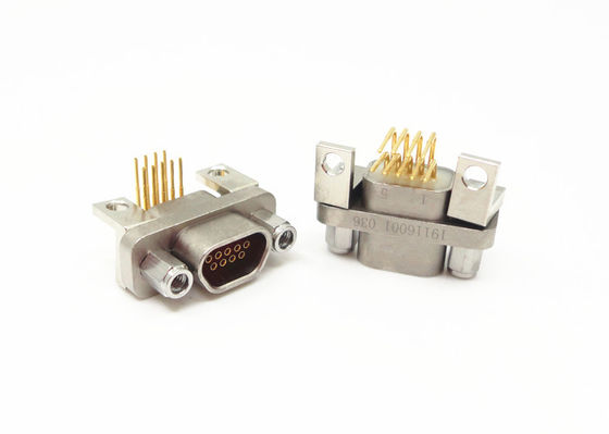 Aluminum Alloy J30J Series Connector Right Angle 9 Pin