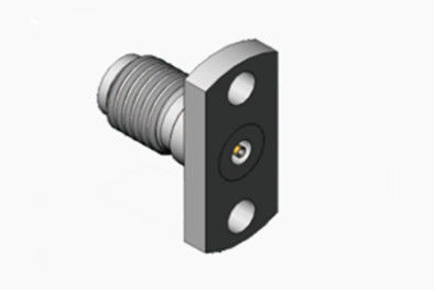 50Ω roestvrijstalen materiaal MSSM Vrouwelijke RF coaxiale connector met microstrip geplatte nikkel