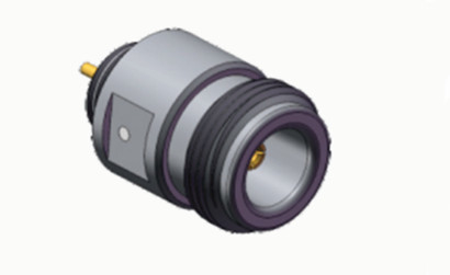 N Schot Vrouwelijke micro-band RF coaxial connector met koperen pin