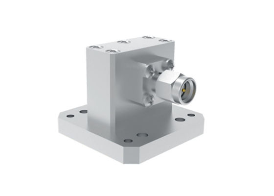 6GHz~18GHz WRD650 tot SMA Mannelijke rechthoekgolfgeleider tot coaxadapter SMA/WRD650-JF