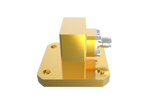 9.84GHz~15GHz WR75 tot SMA Vrouwelijke rechthoekgolfgeleider tot coaxadapter SMA/BJ120-KF6