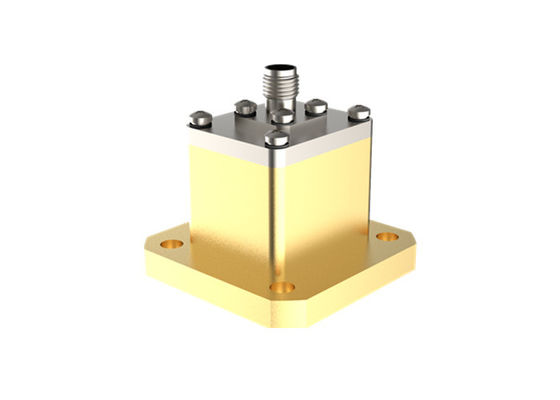 11.9GHz~18GHz WR62 tot SMA Vrouwelijke eindstartgolfgeleider tot coaxadapter SMA/BJ140-KFE