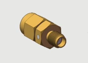 Rechte koperlegering/roestvrij staal SMA mannelijk / stekker naar SSMA vrouwelijk / jack RF coaxiale adapters voor gebruik bij microgolfmetingen, communicatie, radar, SATCOM