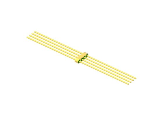4 pin diameter 0,5 mm pin lengte 41,2 mm hermetische multi pin kop glas naar metaal afdichtingen voor MC-1943