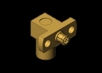 50Ω Goudgeplatte rechthoekige SMP Man tot SSMP Vrouwelijke SMP tot SSMP Plug to Jack RF Coaxial Adapter tot 40 GHz