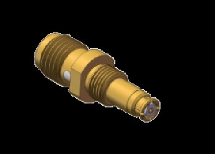 Straight SMA Jack naar SMP Jack Adapter Frequentiebereik 0,3MHz tot 18GHz Met behulp van microgolfcomponent