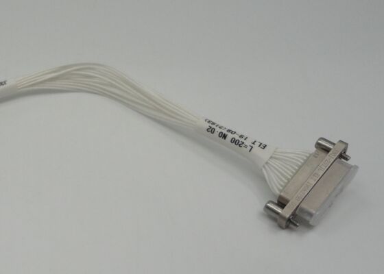 J30J serie connector 25 contacten mannelijke stekker met verschillende draadlengte voor communicatieapparaat