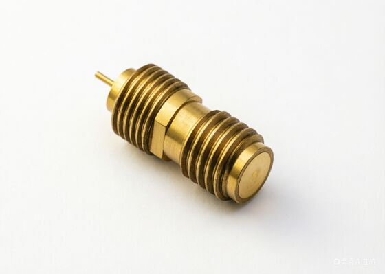 Hermetisch afgesloten SSMA RF-connector Vrouwelijke Jack Bulkhead Mount 18GHz Stabiele signaaloverdracht voor radar