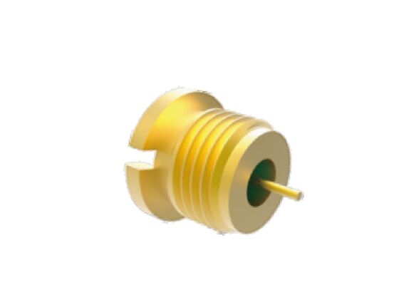 50Ω 40GHz Hermetisch afgesloten SMP Mannelijke stekker schotconnector Luchtvaart RF-connectoren met laag invoegverlies