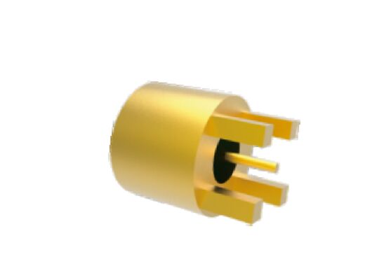 50Ω 40GHz Hermetisch verzegelde Kovar legering Shell 4 leg door gat connectoren voor PCB soldeer Aerospace RF connectoren
