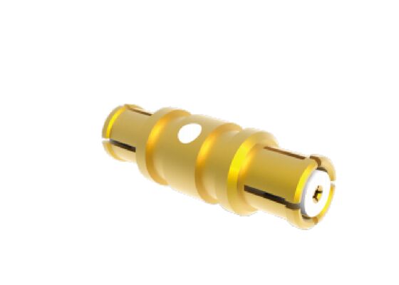50Ω 18GHz SMP jack-naar-jack adapter RF-connectoren voor de ruimtevaart met laag invoegverlies