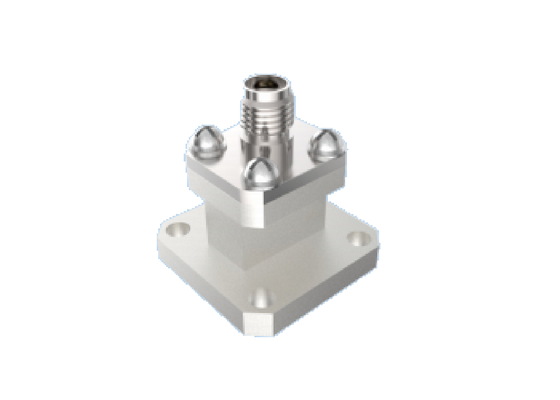 BJ220/WR 42 golfgeleider tot 2.92mm K-type adapter 18GHz~26.5GHz End Launch Aerospace RF connectors met behulp van K-band