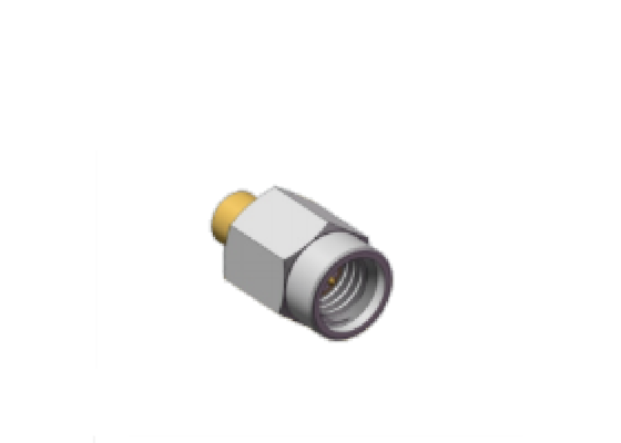 SSMA Mannelijke MiniSMA-stekker RF Coaxiale kabelconnector 18GHz 50Ω Koppeling voor .086-kabel