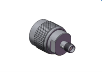 Straight N type Man Plug to SMA Vrouwelijke Jack RF Coaxial Adapter Connector tot 18 GHz