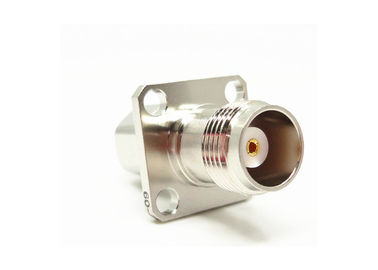TNC rechte vrouwelijke 4-gat flens RF coaxiale connector voor SFF-50-1.5-1/SYV-50-2-1 kabel