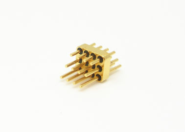 12 Pins Hermetisch Glas tot Metalen Afdichtingsconnectoren Kovar 7052 Multi-Pin Headers JMC-173
