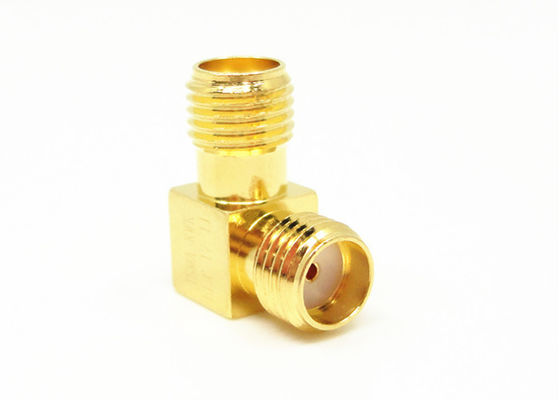 SMA-Wijfje Vrouwelijke de Rechte hoek (Ra) 50Ω rf Coaxiale Adapter aan van SMA