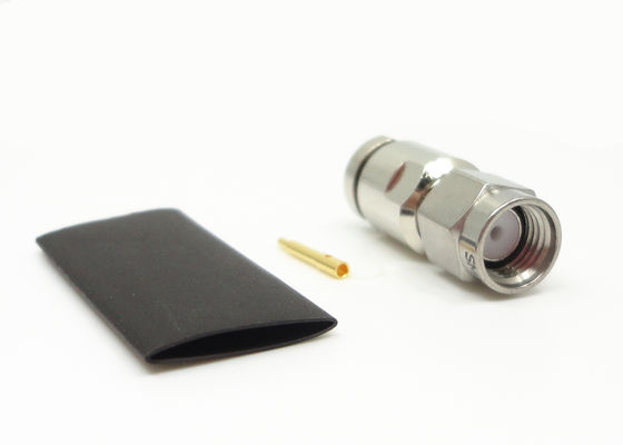 50 ohm SMA rechtse mannelijke stekker adapter RG142 kabel
