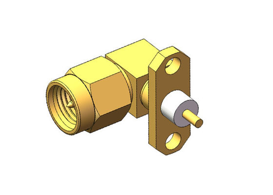 De flens zet Mannelijke Antenne 2 Gaten opSMA rf Schakelaar