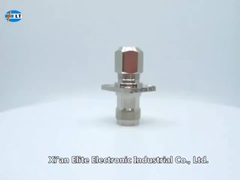 TNC rechte vrouwelijke 4-gat flens RF coaxiale connector voor SFF-50-1.5-1/SYV-50-2-1 kabel